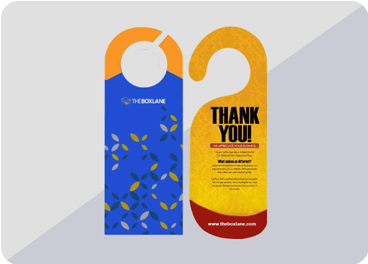 Custom Hang Tags category | The Box Lane