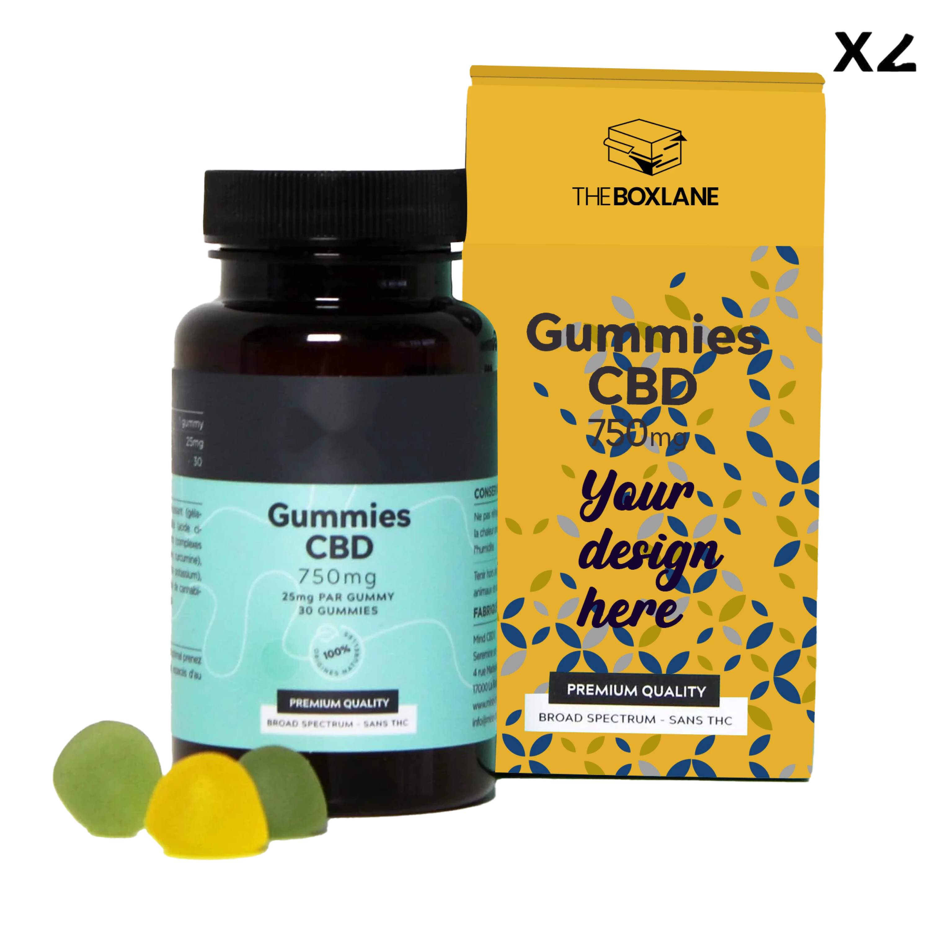 Carousel CBD Gummies Boxes image 1 | The Box Lane