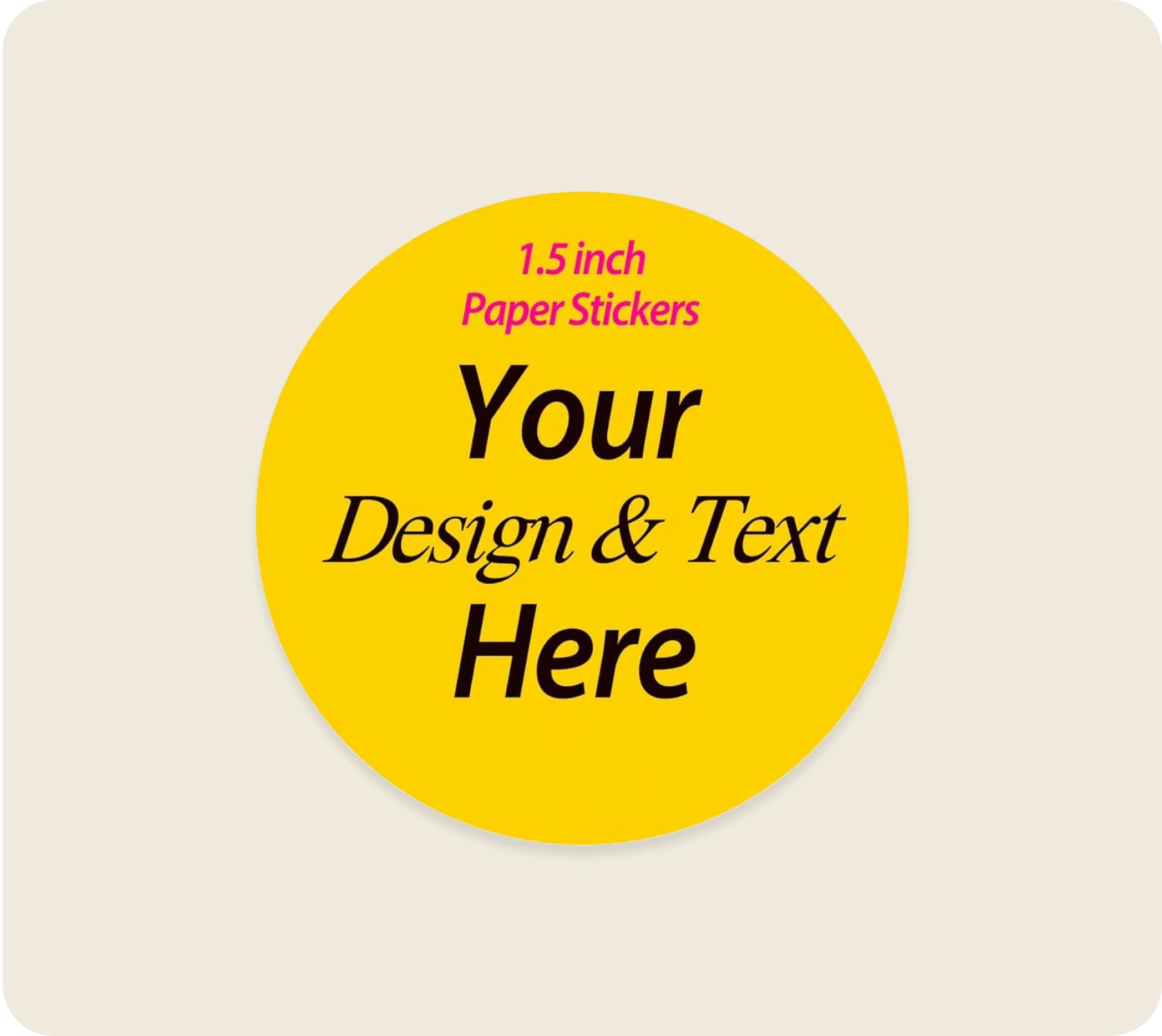 Choose The Box Lane for Circle Stickers | The Box Lane