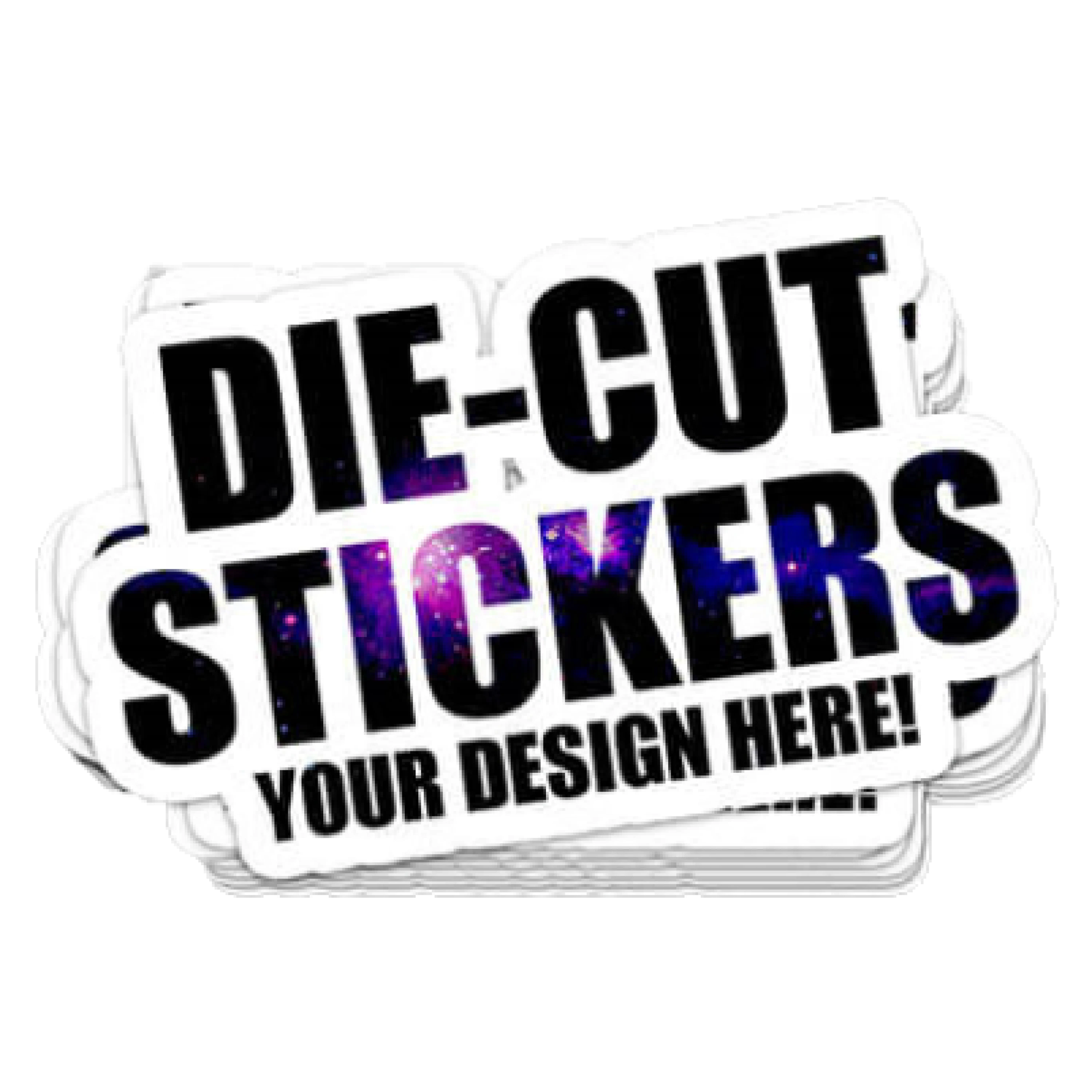Carousel Custom Die Cut Labels image 4 | The Box Lane