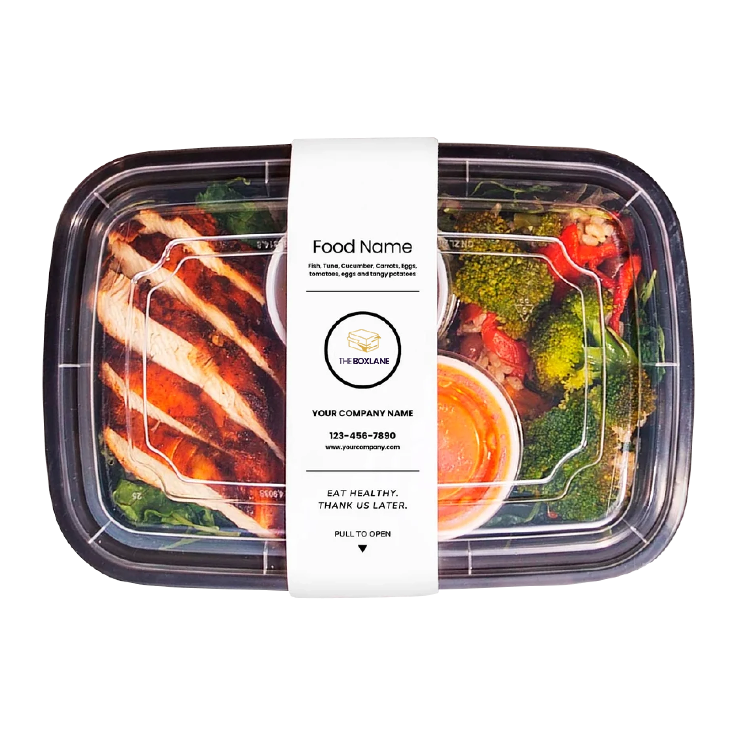 Carousel Custom Food Labels image 1 | The Box Lane