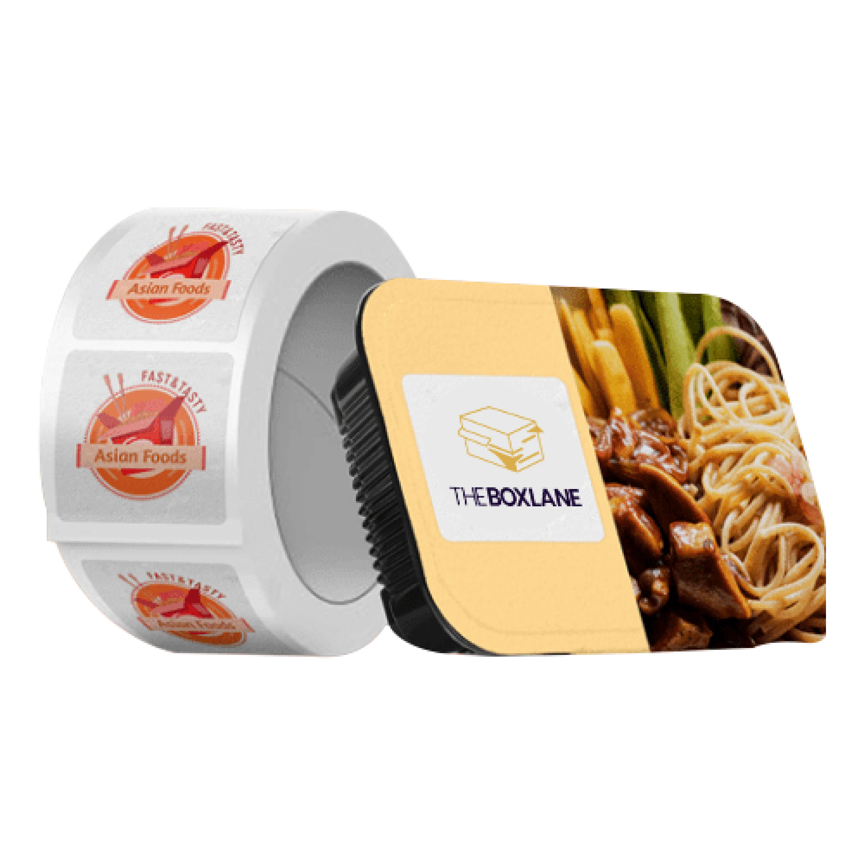 Carousel Custom Food Labels image 3 | The Box Lane