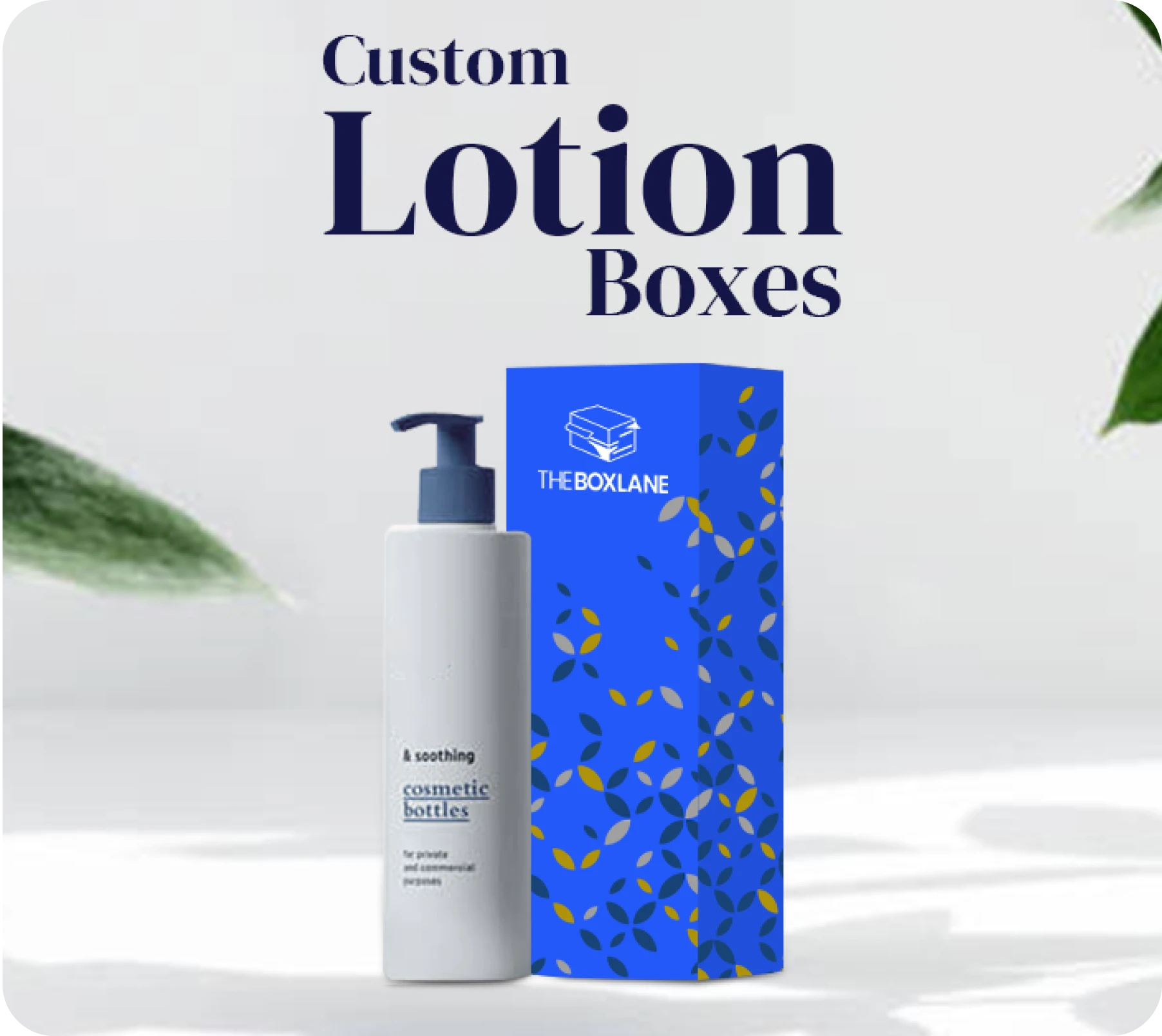 Choose The Box Lane for Custom Lotion Boxes | The Box Lane