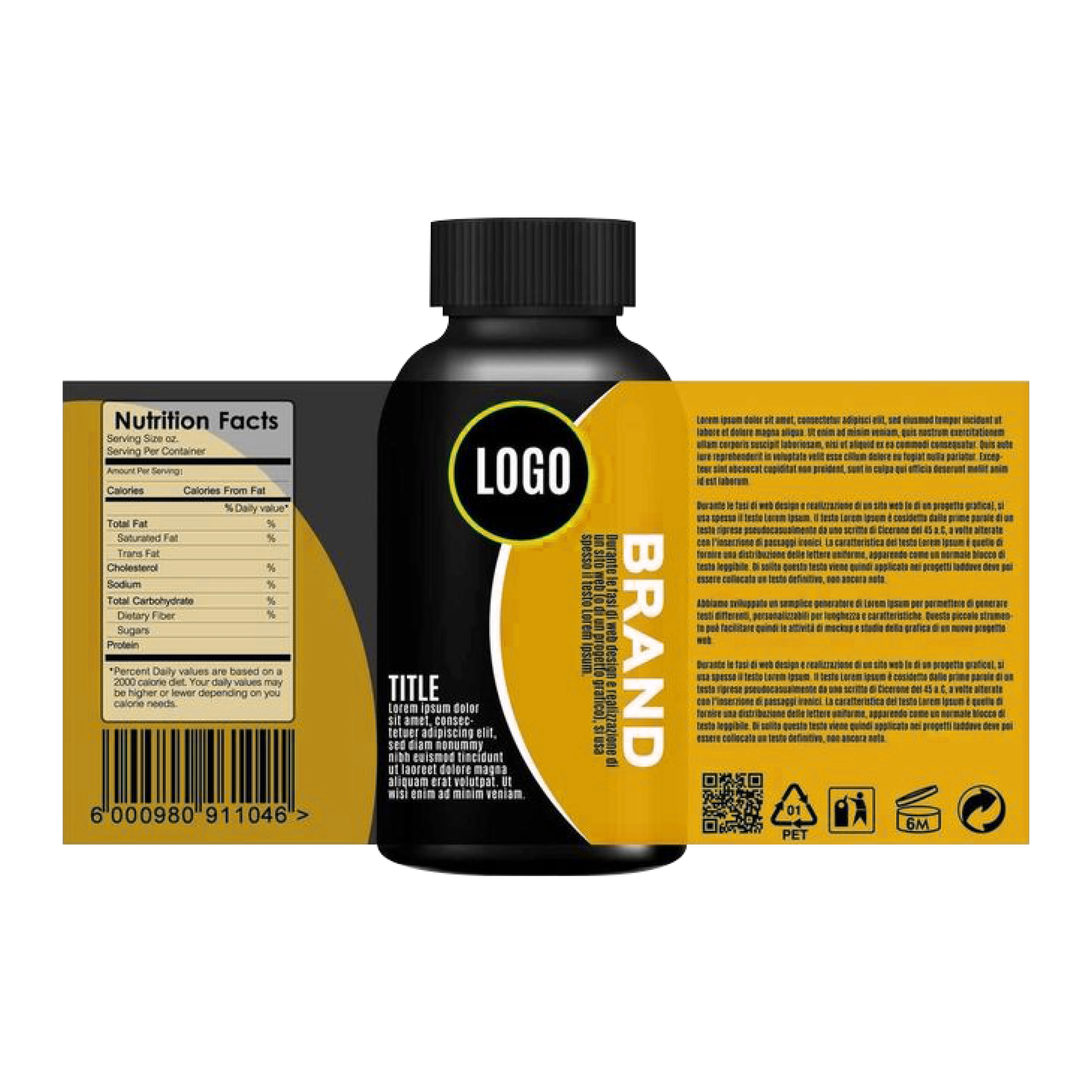 Carousel Custom Packaging Labels image 1 | The Box Lane