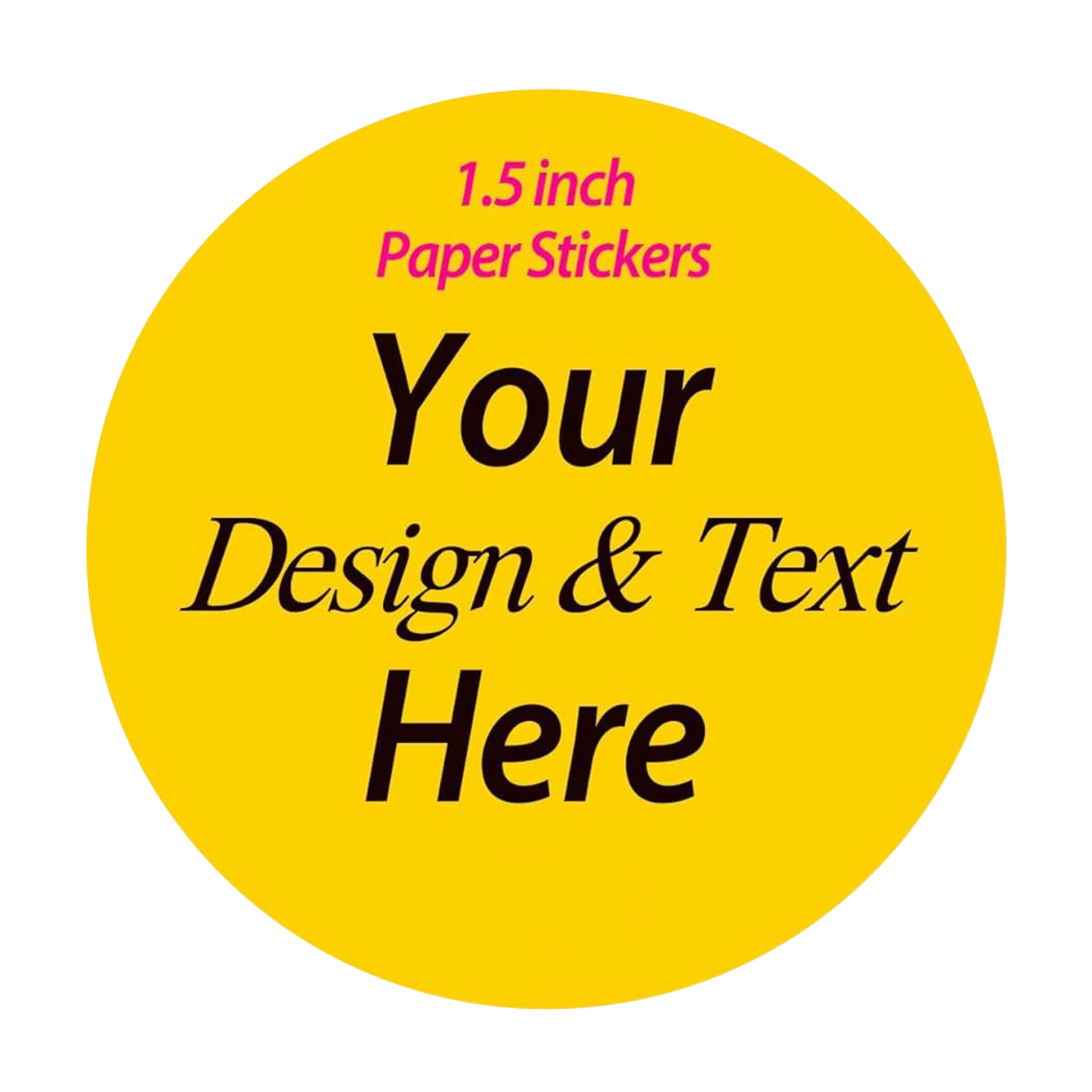 Carousel Custom Paper Stickers image 4 | The Box Lane