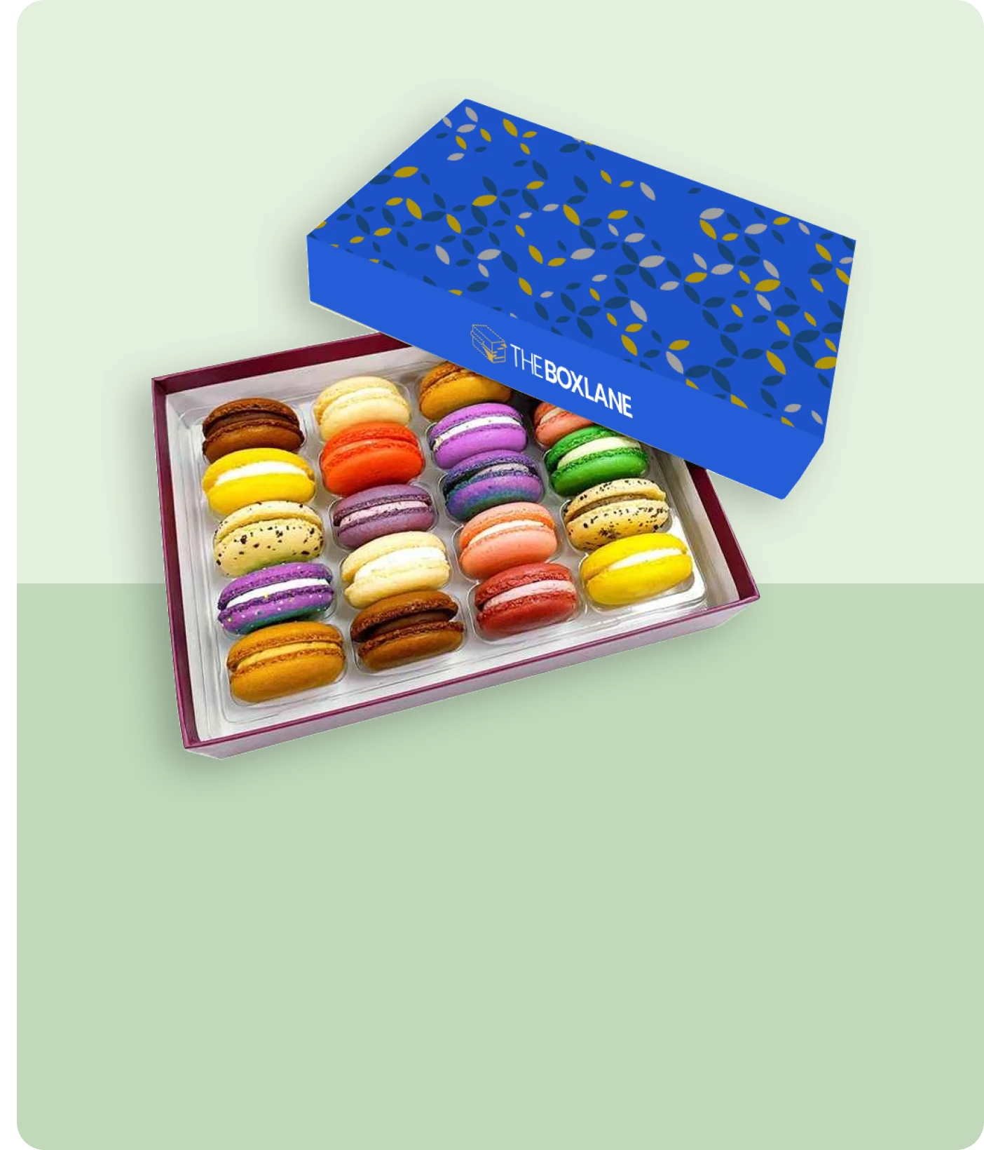Custom Macaron Boxes Rel | The Box Lane