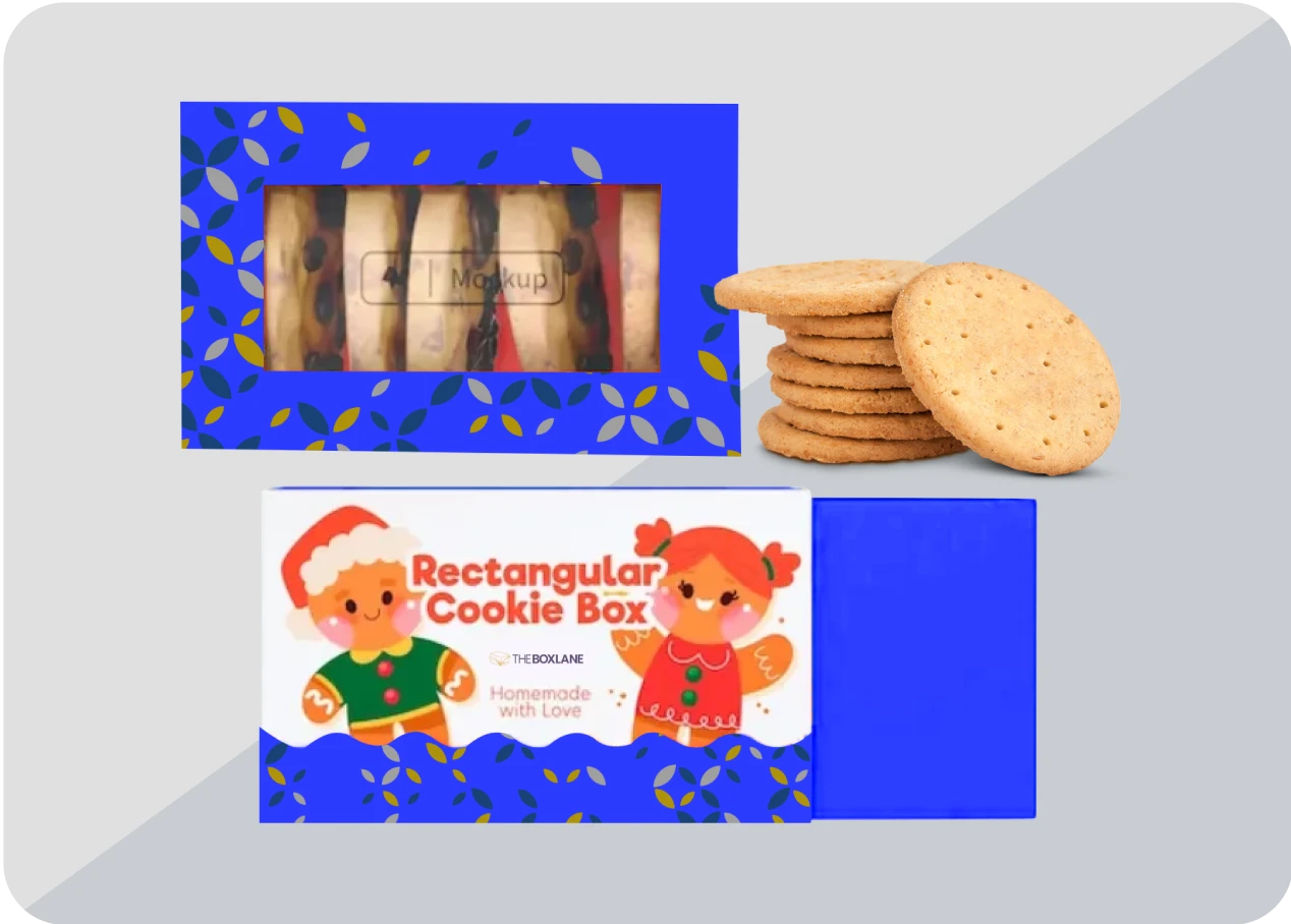 Custom Christmas Cookie Boxes | The Box Lane