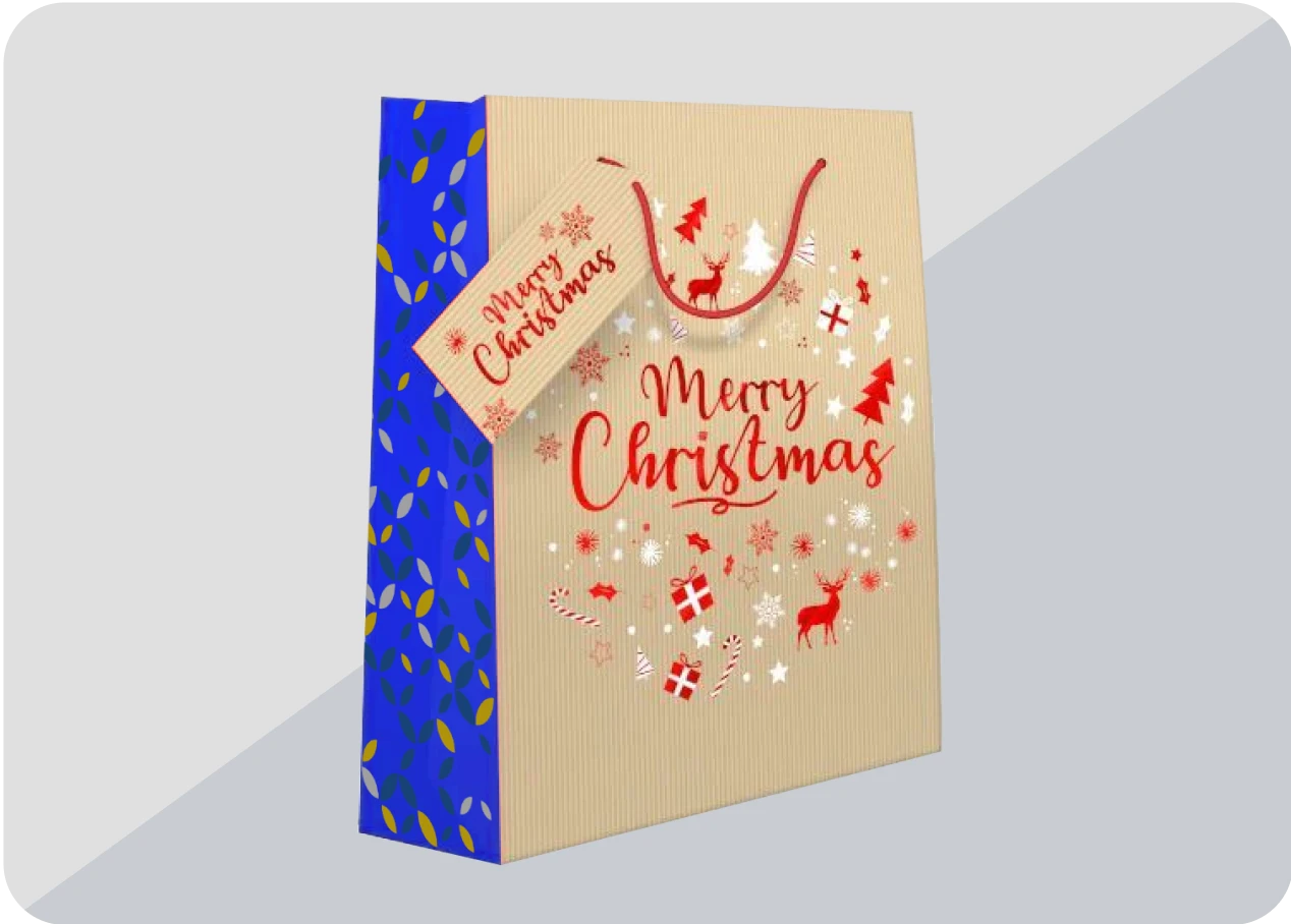 Custom Christmas Gift Bags | The Box Lane