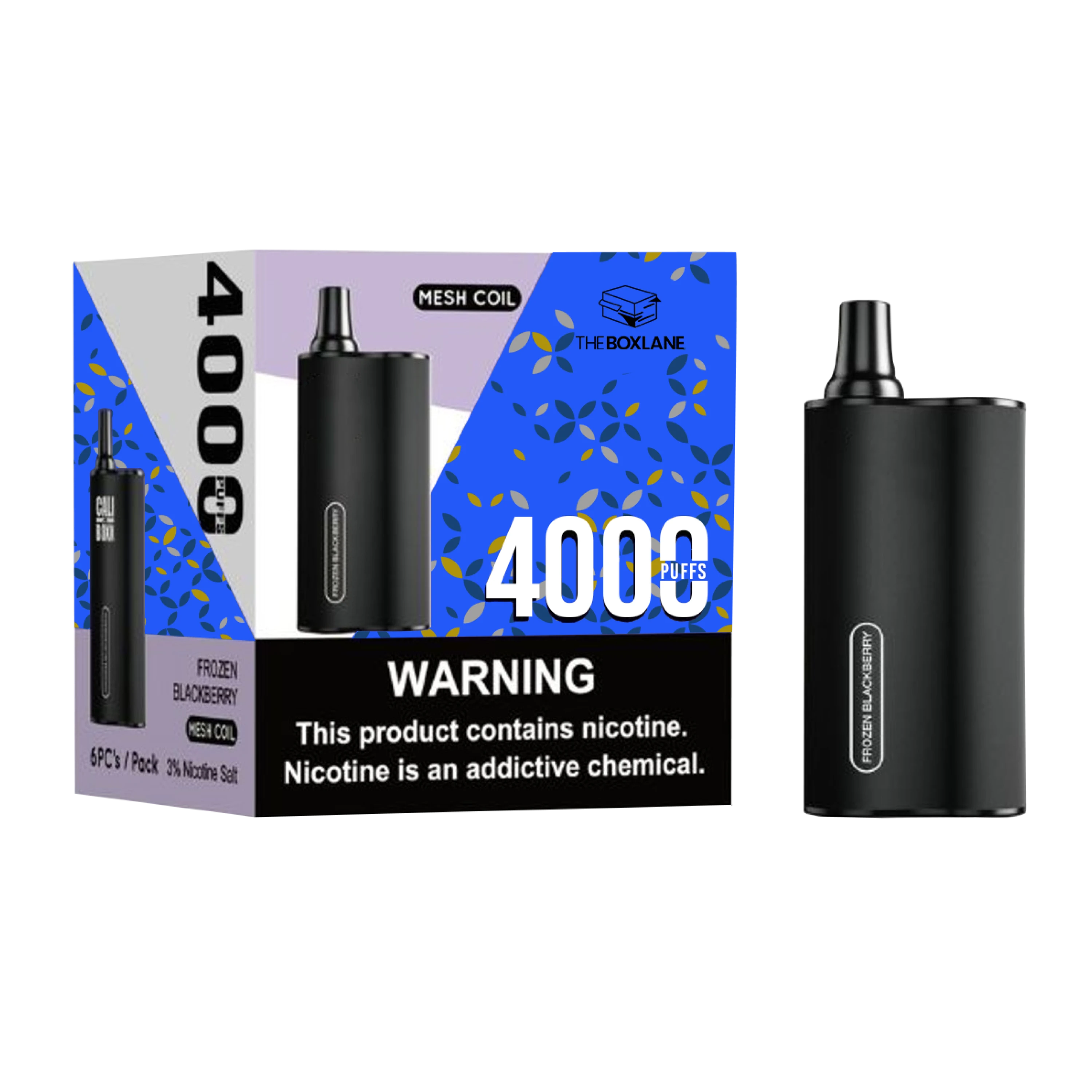 Carousel Disposable Vape Boxes packaging image 4 | The Box Lane