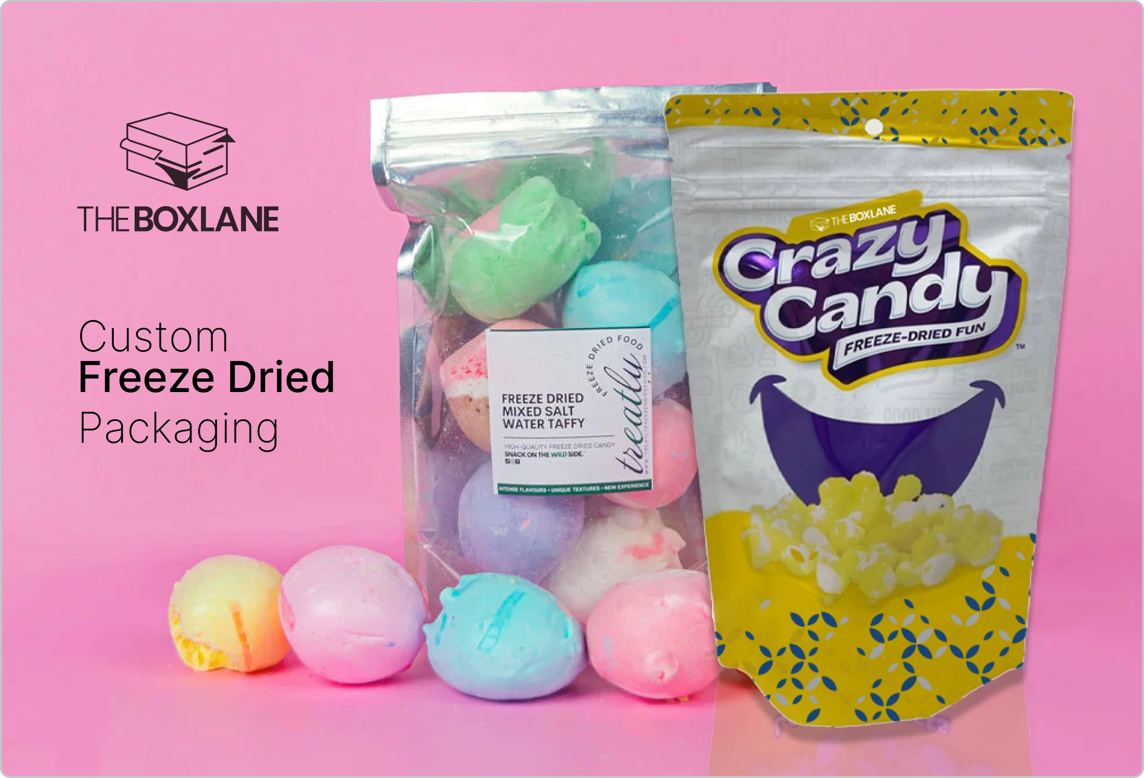 Choose The Box Lane for Custom Freeze Dried Packaging | The Box Lane