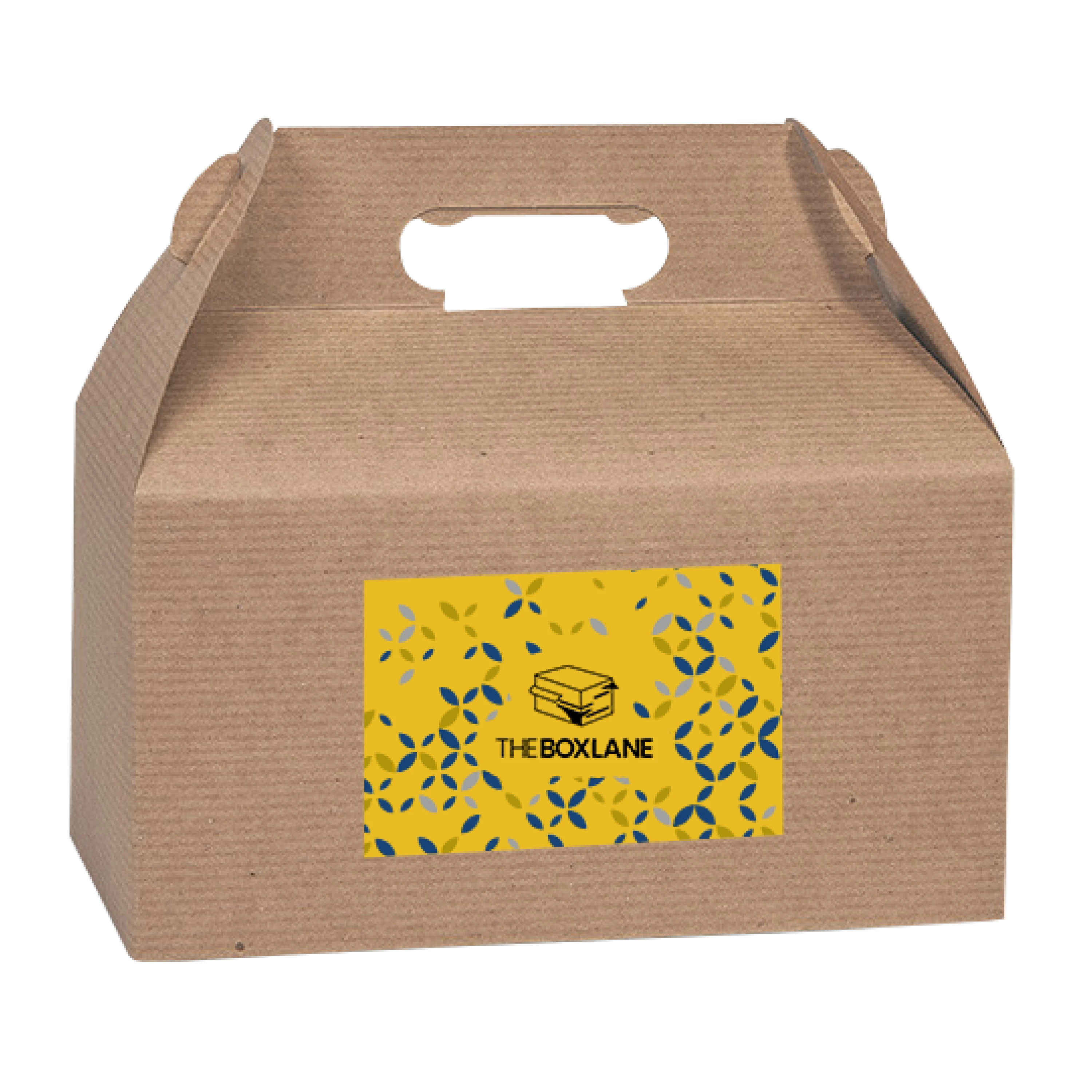 Carousel Kraft Gable Boxes image 4 | The Box Lane