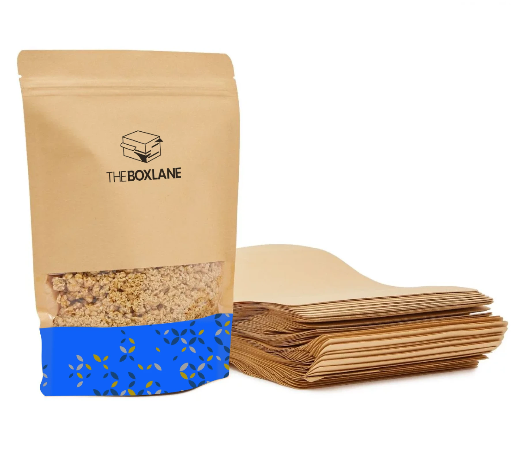 Choose The Box Lane for Custom Kraft Mylar Bags Packaging | The Box Lane