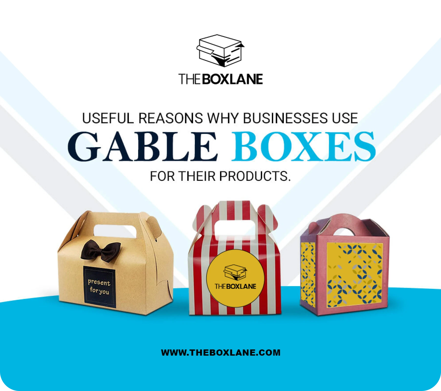 Choose The Box Lane for Custom Large Gable Boxes Packaging | The Box Lane