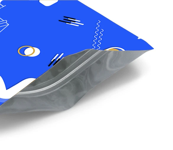 Wit Zipper on Mylar Bags