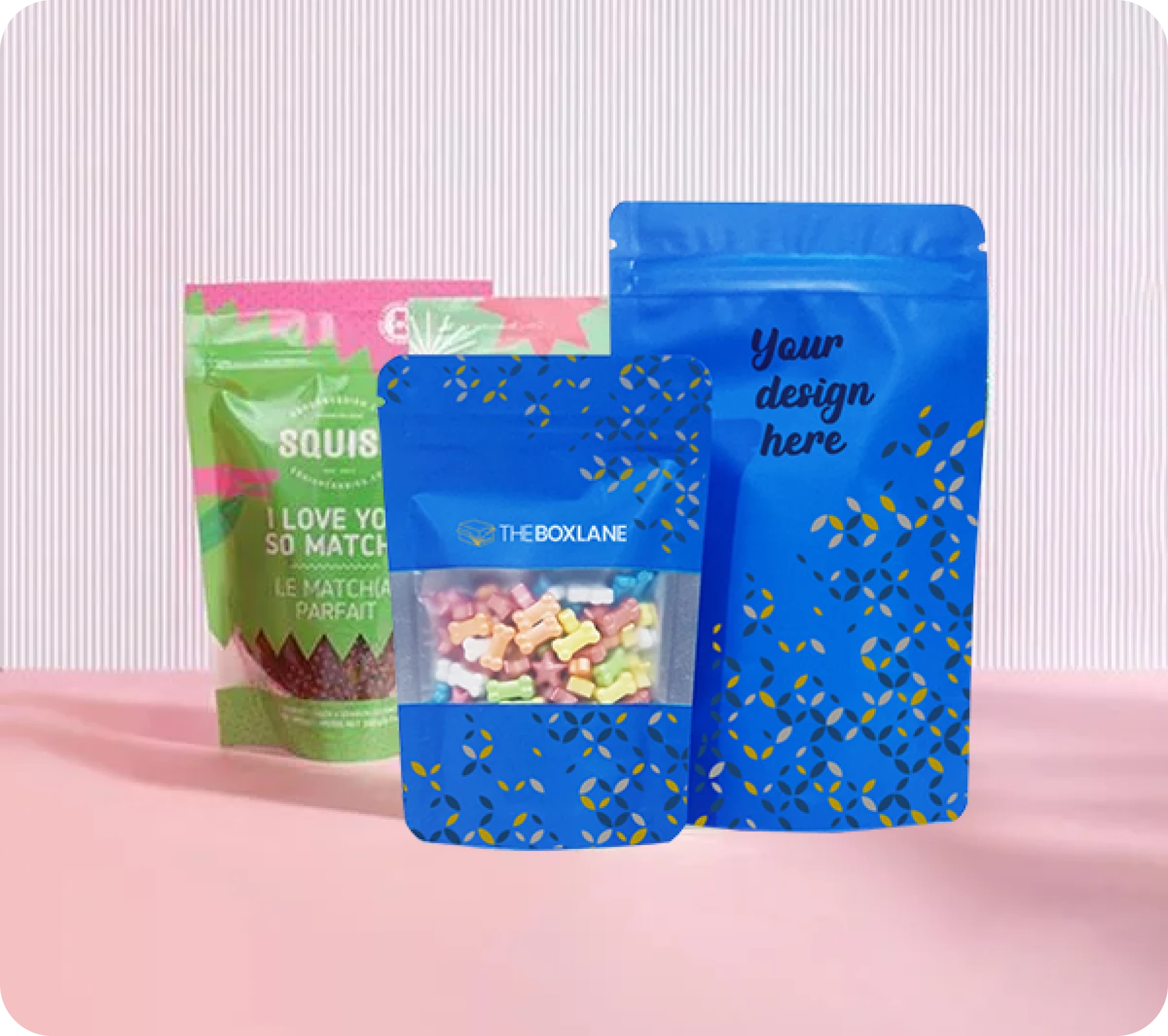 Choose The Box Lane for Mylar bags With Window Packaging | The Box Lane